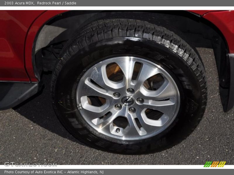 Redrock Pearl / Saddle 2003 Acura MDX