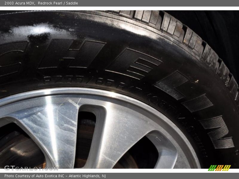 Redrock Pearl / Saddle 2003 Acura MDX