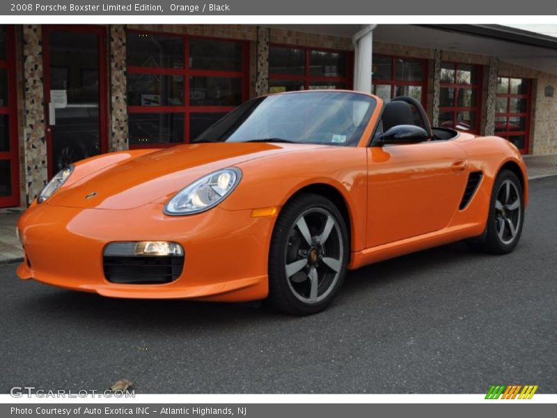 Front 3/4 View of 2008 Boxster Limited Edition