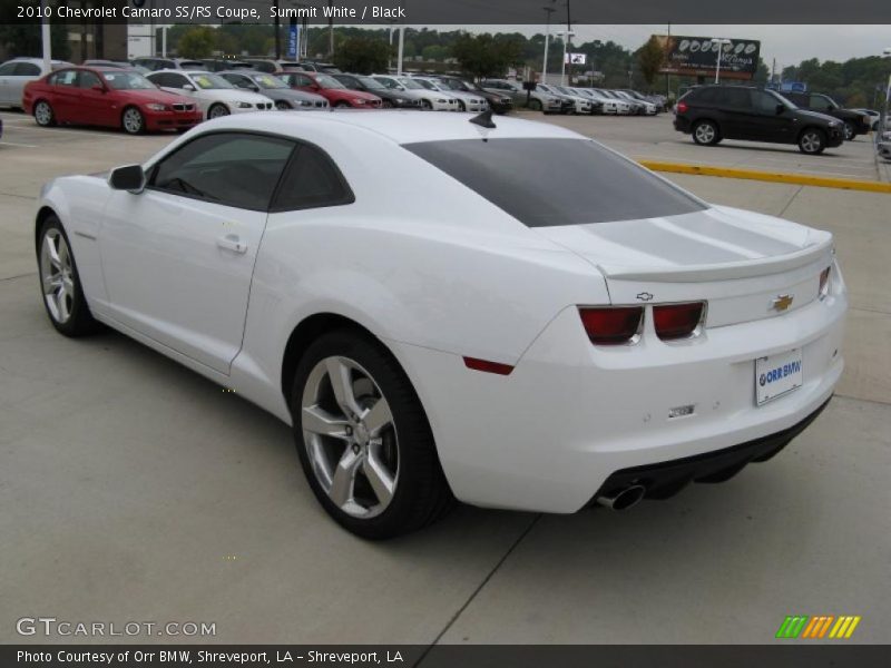 Summit White / Black 2010 Chevrolet Camaro SS/RS Coupe