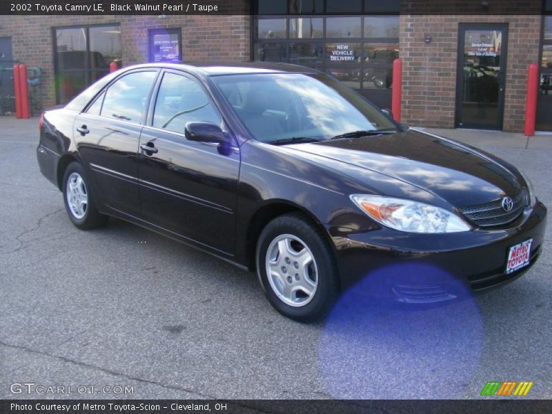 Black Walnut Pearl / Taupe 2002 Toyota Camry LE