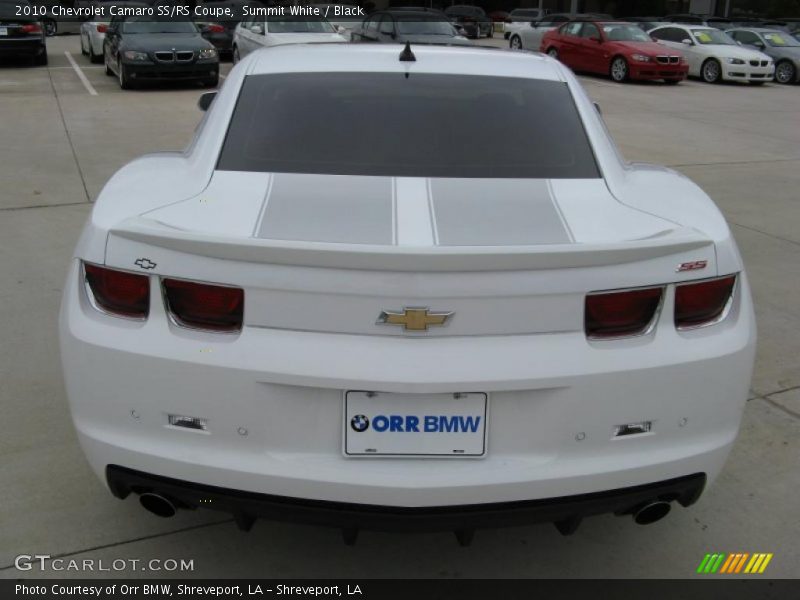 Summit White / Black 2010 Chevrolet Camaro SS/RS Coupe