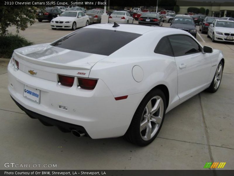 Summit White / Black 2010 Chevrolet Camaro SS/RS Coupe