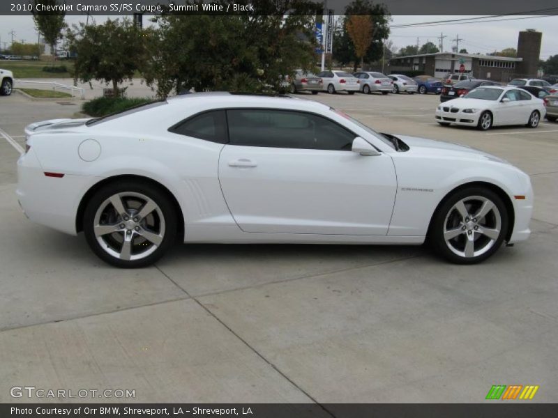 Summit White / Black 2010 Chevrolet Camaro SS/RS Coupe