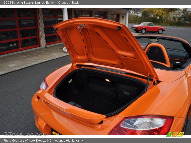 Orange / Black 2008 Porsche Boxster Limited Edition