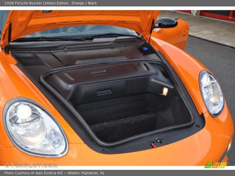 Orange / Black 2008 Porsche Boxster Limited Edition