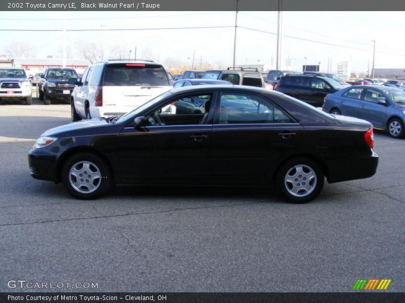 Black Walnut Pearl / Taupe 2002 Toyota Camry LE