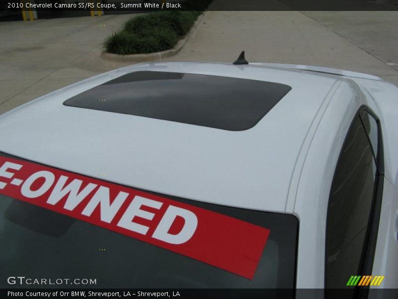 Summit White / Black 2010 Chevrolet Camaro SS/RS Coupe
