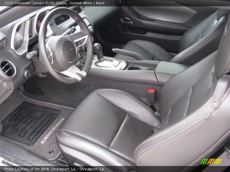 Summit White / Black 2010 Chevrolet Camaro SS/RS Coupe