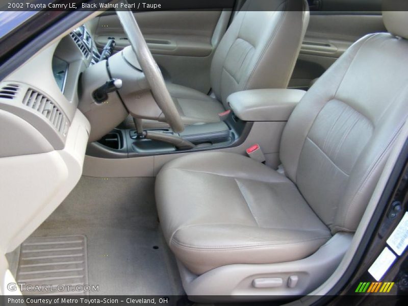 Black Walnut Pearl / Taupe 2002 Toyota Camry LE