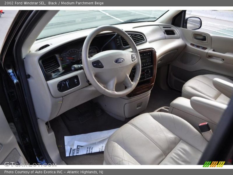 Medium Parchment Beige Interior - 2002 Windstar SEL 