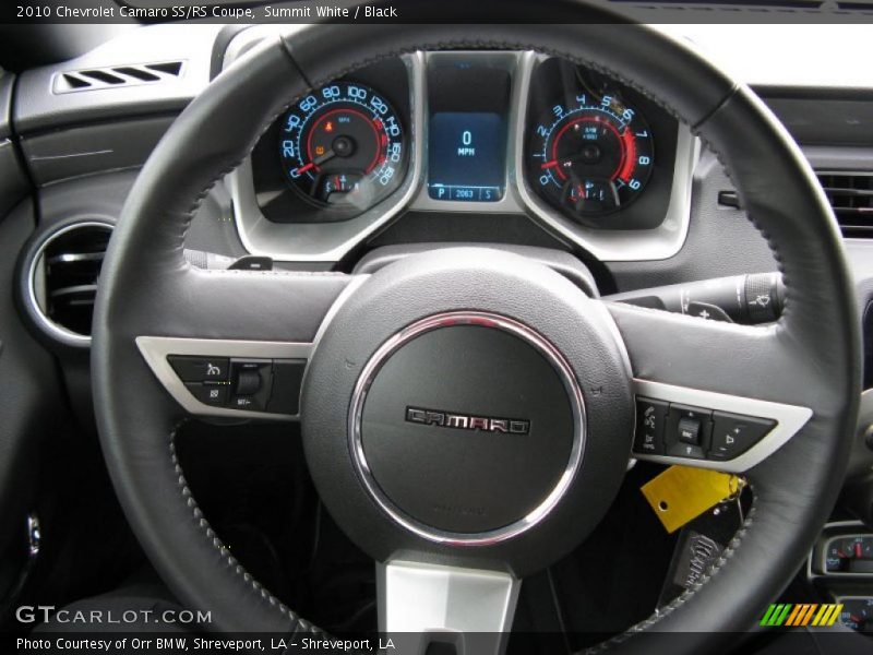 Summit White / Black 2010 Chevrolet Camaro SS/RS Coupe