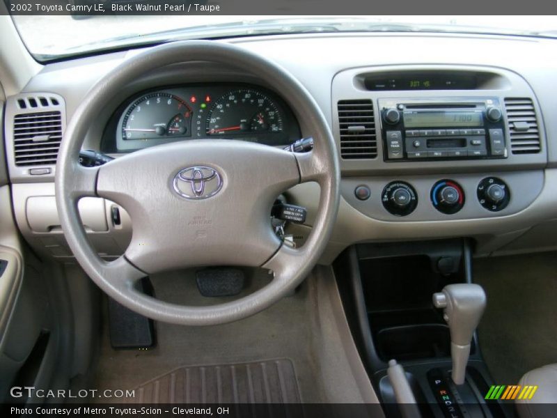 Black Walnut Pearl / Taupe 2002 Toyota Camry LE