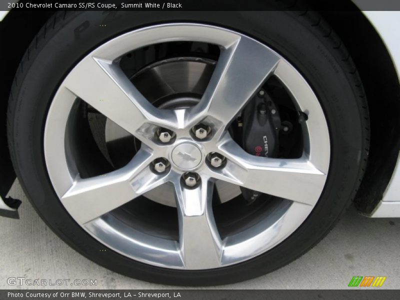 Summit White / Black 2010 Chevrolet Camaro SS/RS Coupe