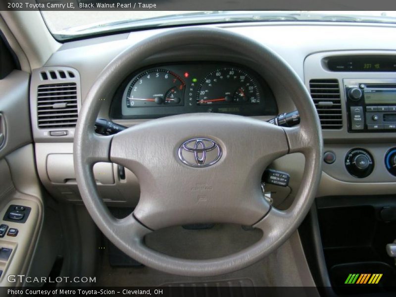 Black Walnut Pearl / Taupe 2002 Toyota Camry LE