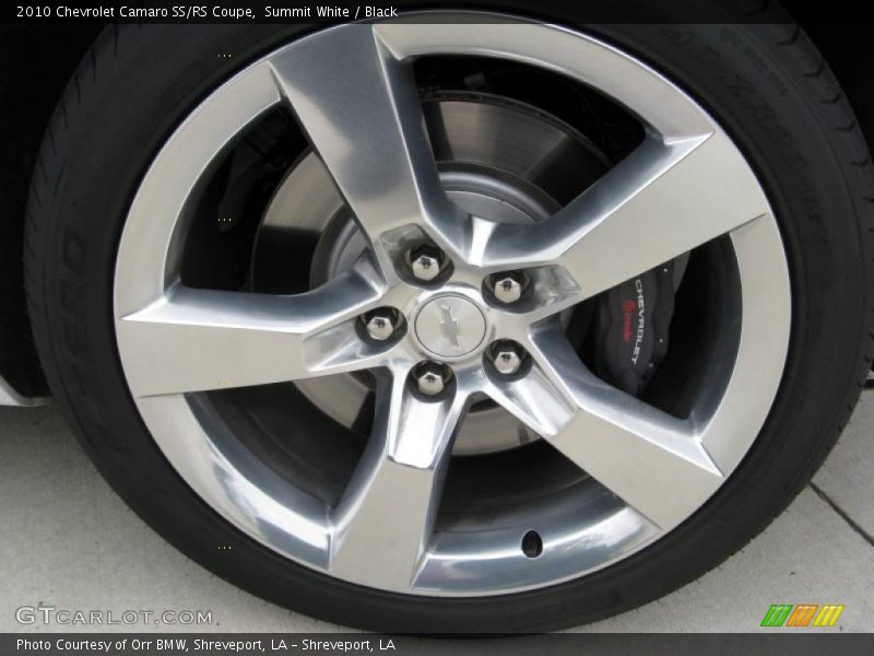 Summit White / Black 2010 Chevrolet Camaro SS/RS Coupe