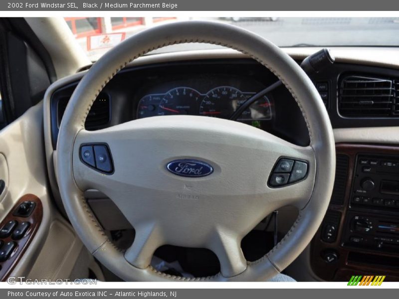 Black / Medium Parchment Beige 2002 Ford Windstar SEL