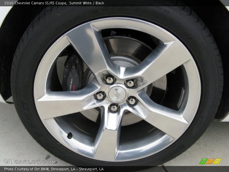 Summit White / Black 2010 Chevrolet Camaro SS/RS Coupe