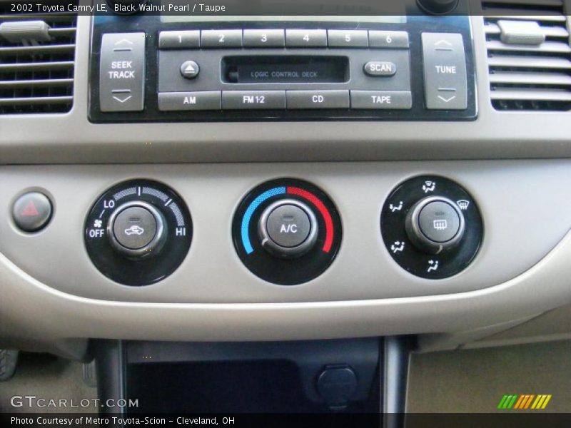 Black Walnut Pearl / Taupe 2002 Toyota Camry LE