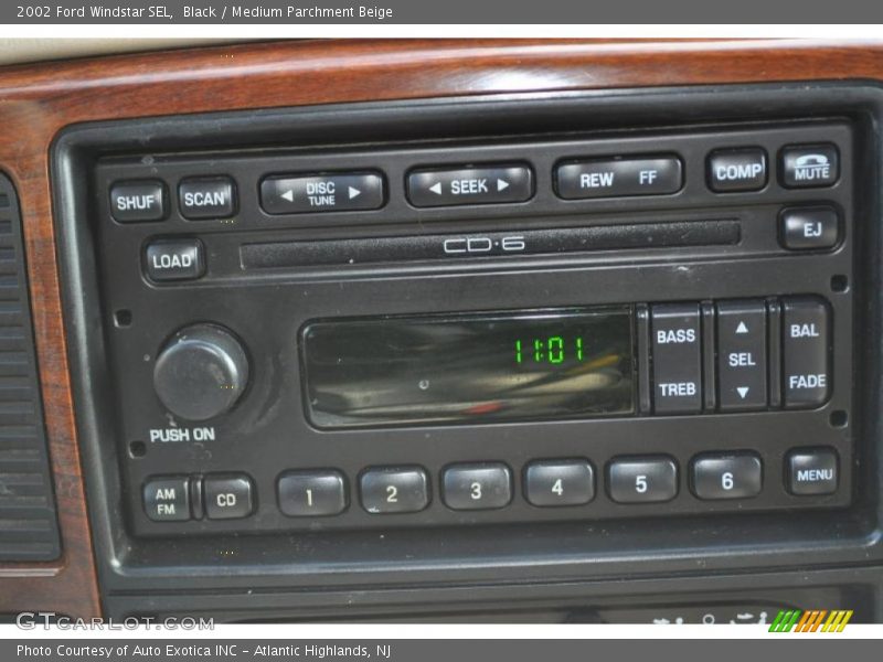 Controls of 2002 Windstar SEL