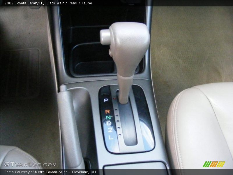 Black Walnut Pearl / Taupe 2002 Toyota Camry LE