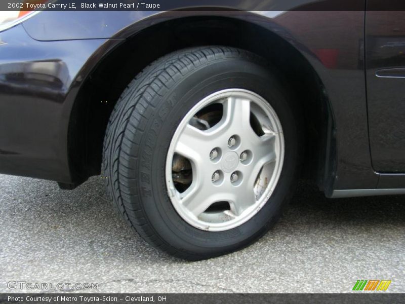 Black Walnut Pearl / Taupe 2002 Toyota Camry LE
