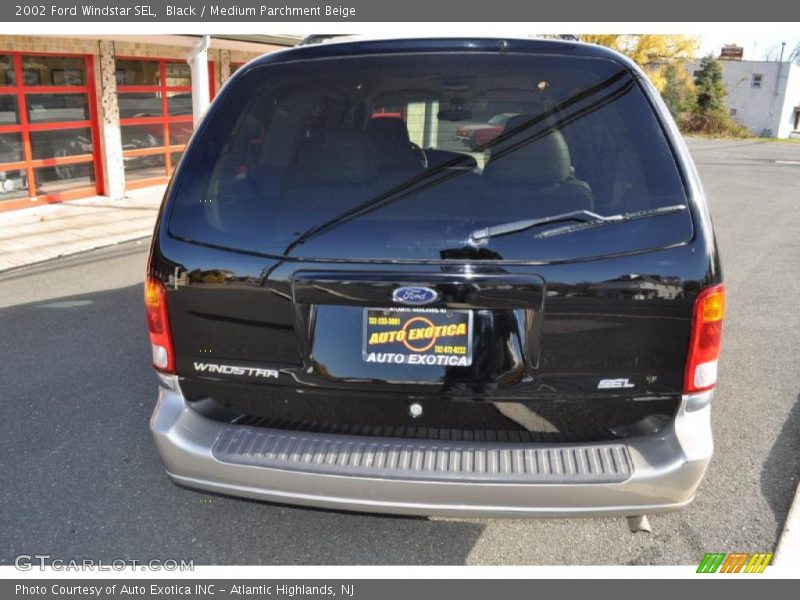 Black / Medium Parchment Beige 2002 Ford Windstar SEL