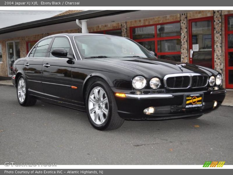 Ebony Black / Charcoal 2004 Jaguar XJ XJ8