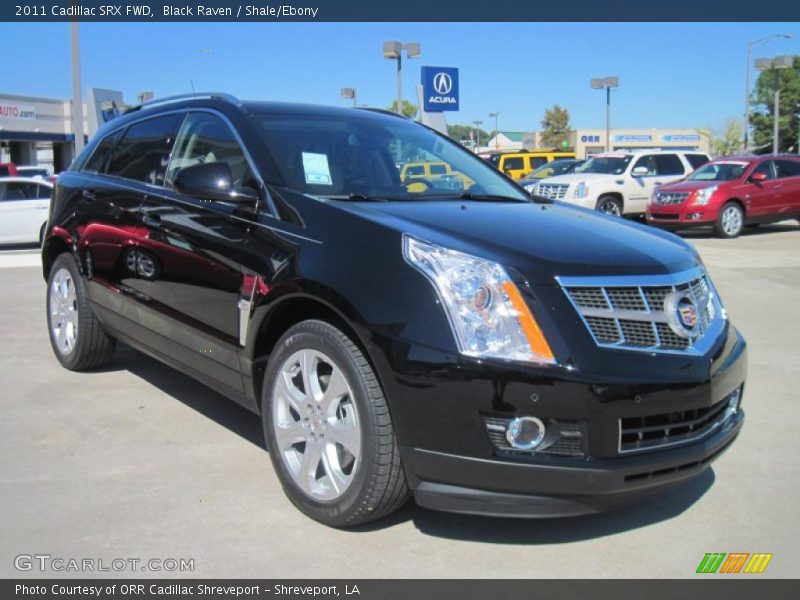 Black Raven / Shale/Ebony 2011 Cadillac SRX FWD