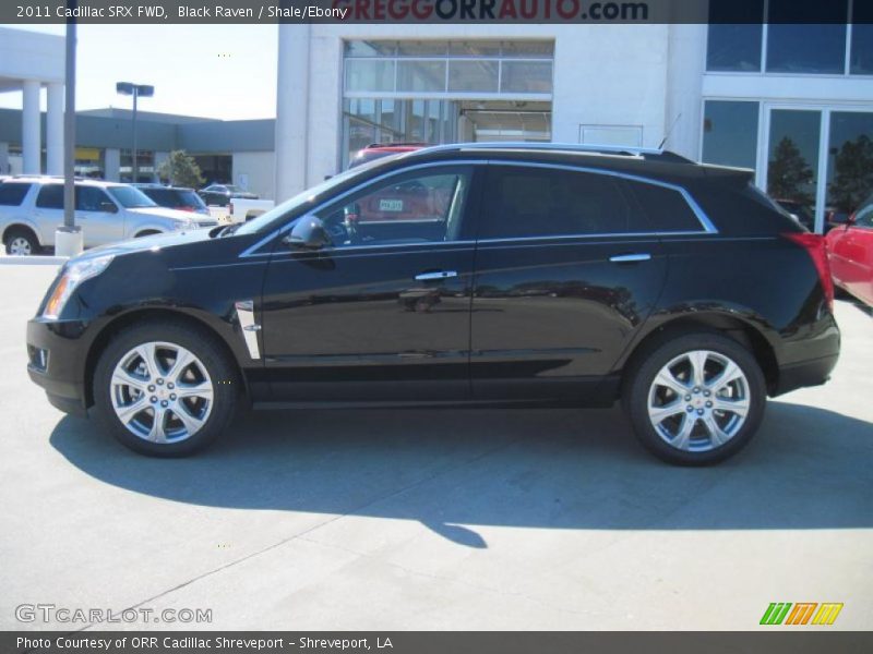 Black Raven / Shale/Ebony 2011 Cadillac SRX FWD