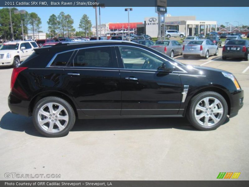Black Raven / Shale/Ebony 2011 Cadillac SRX FWD