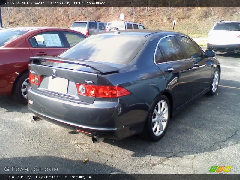 Carbon Gray Pearl / Ebony Black 2006 Acura TSX Sedan