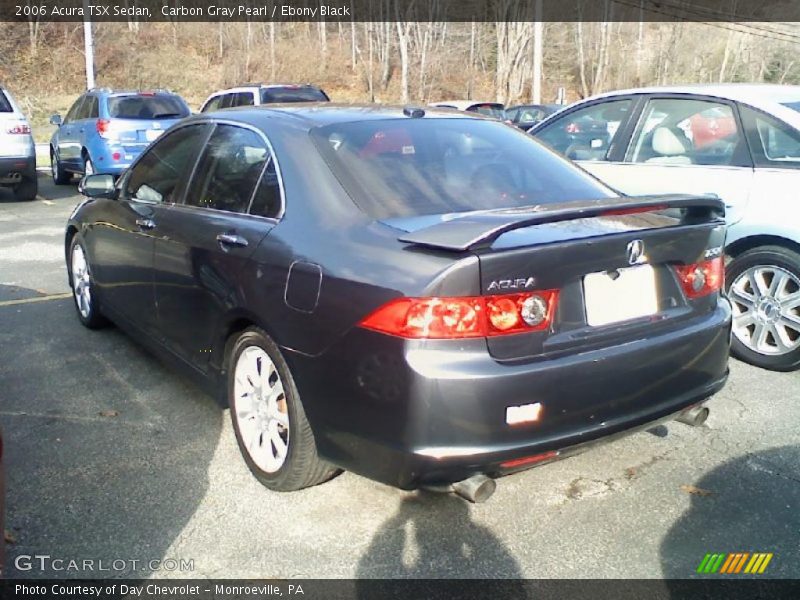 Carbon Gray Pearl / Ebony Black 2006 Acura TSX Sedan