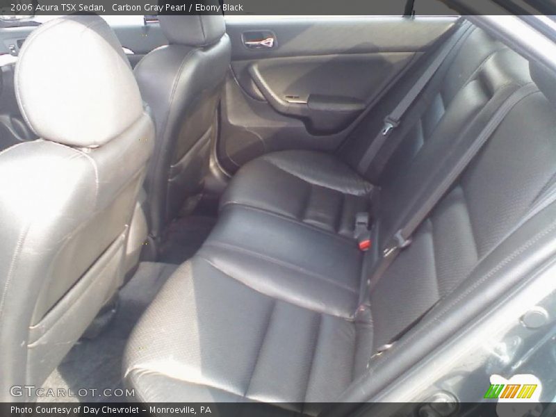 Carbon Gray Pearl / Ebony Black 2006 Acura TSX Sedan