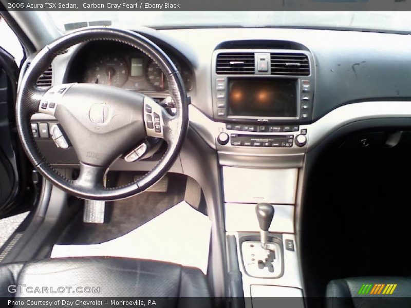 Carbon Gray Pearl / Ebony Black 2006 Acura TSX Sedan