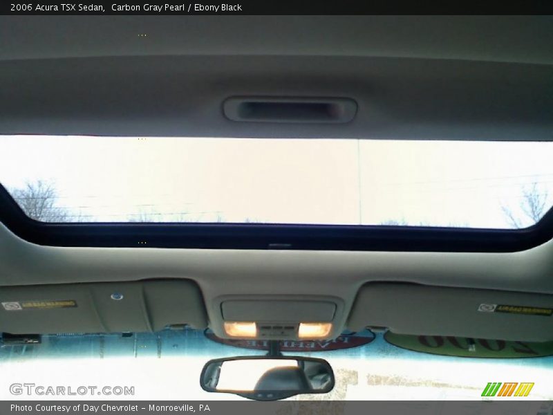 Carbon Gray Pearl / Ebony Black 2006 Acura TSX Sedan