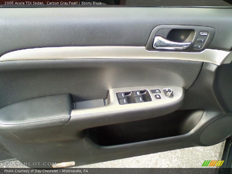 Carbon Gray Pearl / Ebony Black 2006 Acura TSX Sedan