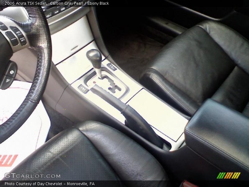 Carbon Gray Pearl / Ebony Black 2006 Acura TSX Sedan