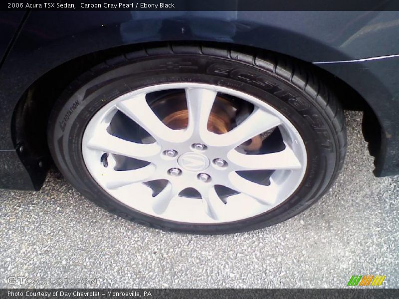 Carbon Gray Pearl / Ebony Black 2006 Acura TSX Sedan
