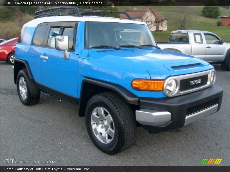 Voodoo Blue / Dark Charcoal 2007 Toyota FJ Cruiser 4WD