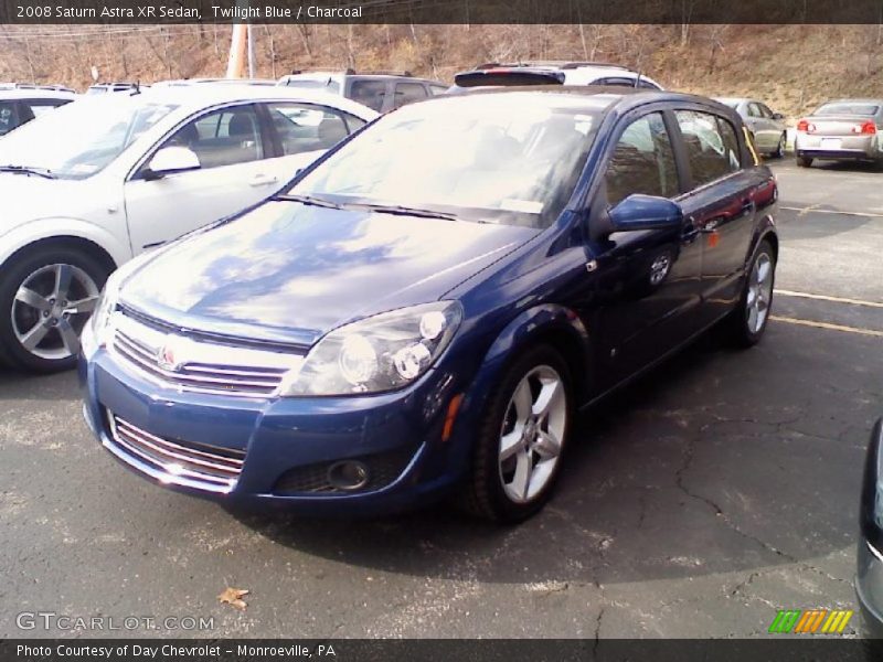 Twilight Blue / Charcoal 2008 Saturn Astra XR Sedan