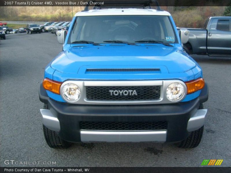 Voodoo Blue / Dark Charcoal 2007 Toyota FJ Cruiser 4WD