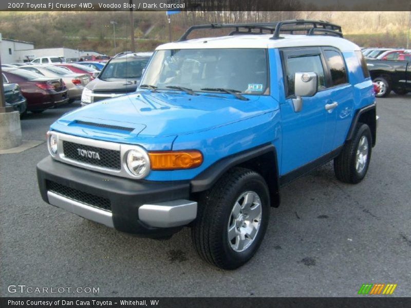 Voodoo Blue / Dark Charcoal 2007 Toyota FJ Cruiser 4WD