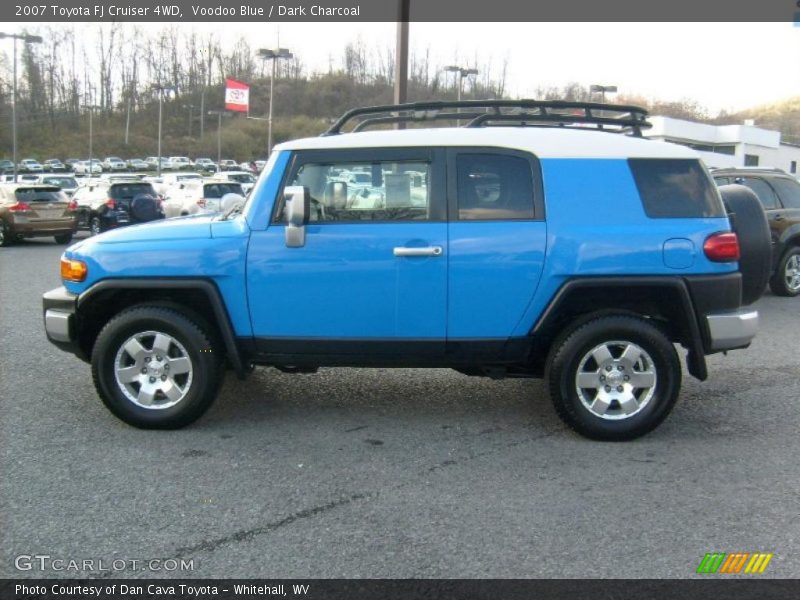 Voodoo Blue / Dark Charcoal 2007 Toyota FJ Cruiser 4WD