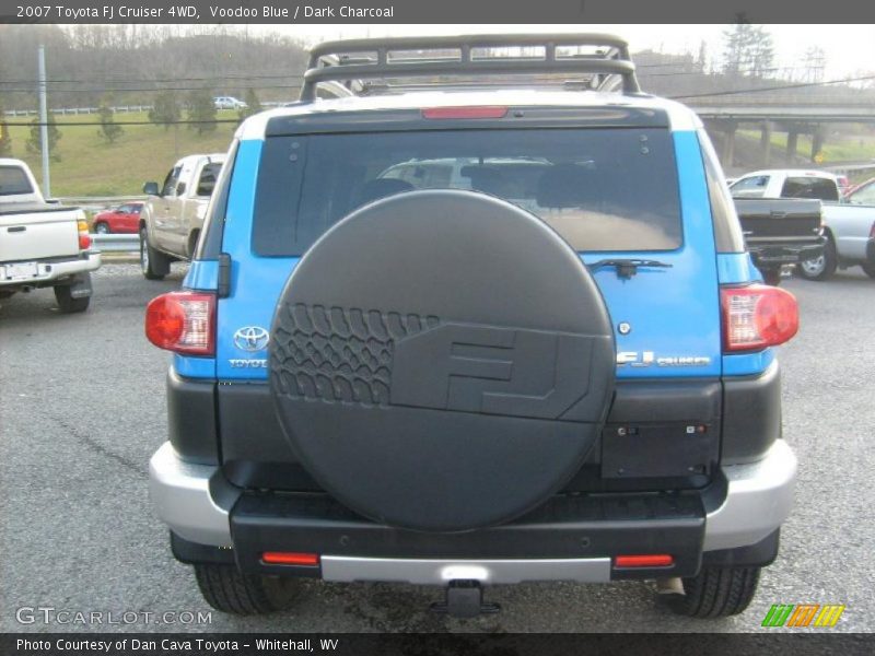 Voodoo Blue / Dark Charcoal 2007 Toyota FJ Cruiser 4WD