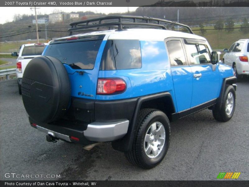 Voodoo Blue / Dark Charcoal 2007 Toyota FJ Cruiser 4WD