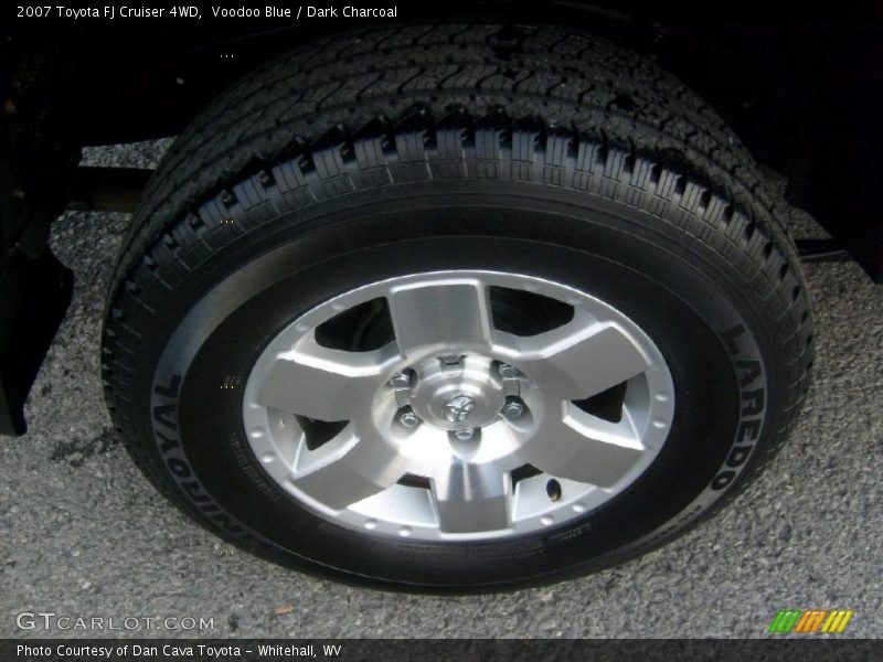 Voodoo Blue / Dark Charcoal 2007 Toyota FJ Cruiser 4WD
