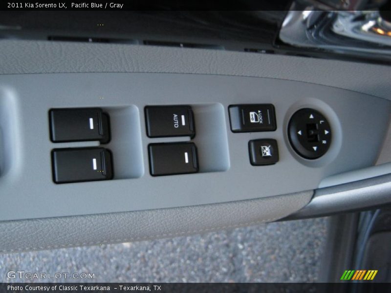 Pacific Blue / Gray 2011 Kia Sorento LX