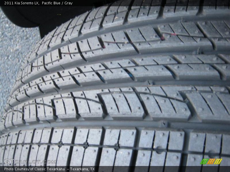 Pacific Blue / Gray 2011 Kia Sorento LX