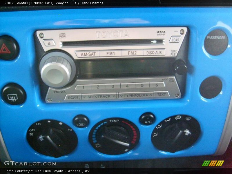 Voodoo Blue / Dark Charcoal 2007 Toyota FJ Cruiser 4WD